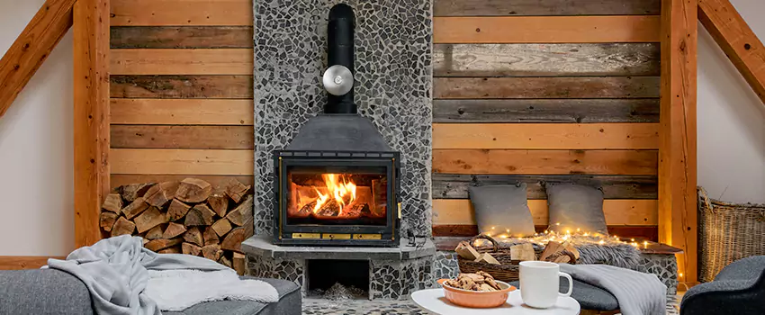 Thelin Hearth Products Direct Vent Gas Stove Fireplace Inspection in Dyersburg, Tennessee